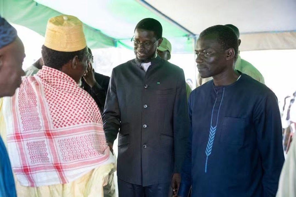 Décès de Demba Sène : Bassirou Diomaye Faye se recueille dans son village natal