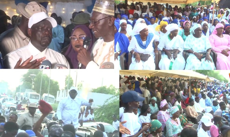 Commune de Chérif Lô : forte mobilisation autour d’Ousmane Sarr lors de son « Sargal »